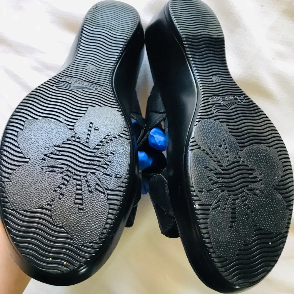 Dansko Black Sandals